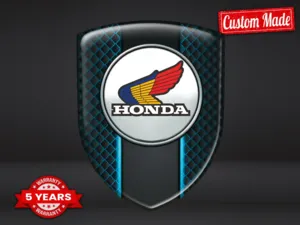 Honda Decalcomanie Vetri Veicolo Resistenti Limitati Pregiati
